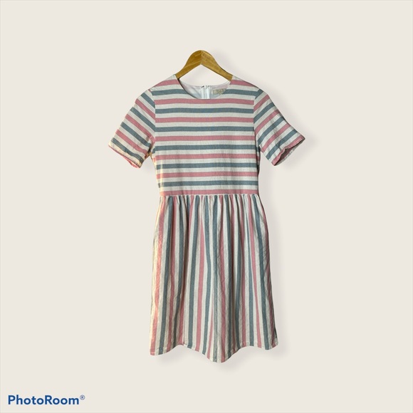 Polagram Stripe Dress - Picture 1 of 5